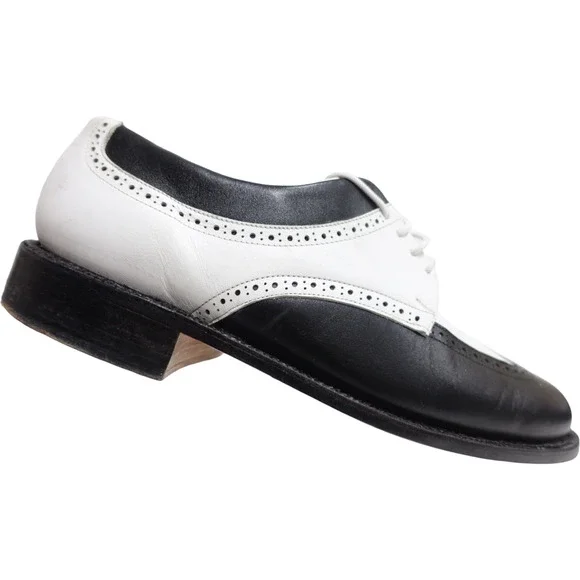 KING STEP A STEP ABOVE Spectator Black/White Wingtip 10.5DUS/10UK/44 Golf Shoes KING STEP A STEP ABOVE Spectator Black/White | Mercari main image 3